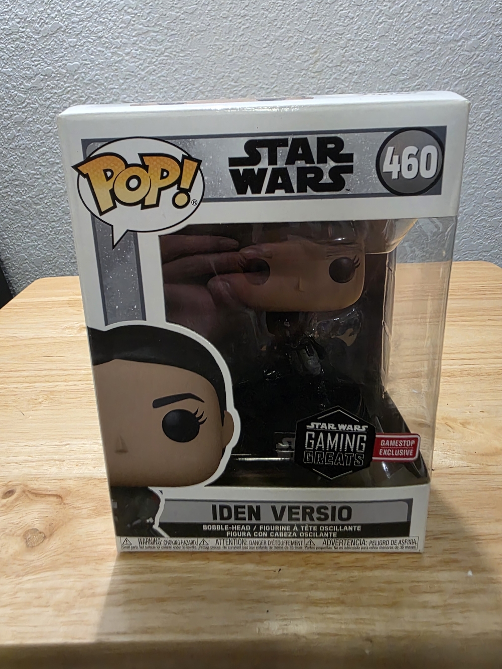 Funko Pop! Star Wars Iden Versio Black White Silver #460